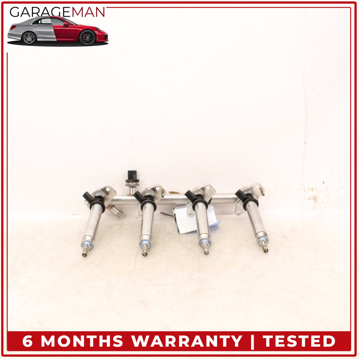 2015-2023 Mercedes W205 C63 AMG Right Side Fuel Rail Line w/ Injectors OEM