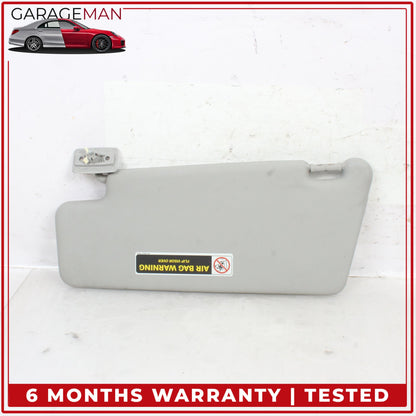 2003-2006 Mercedes R230 SL500 Front Left and Right Side Sun Visor Set Gray OEM
