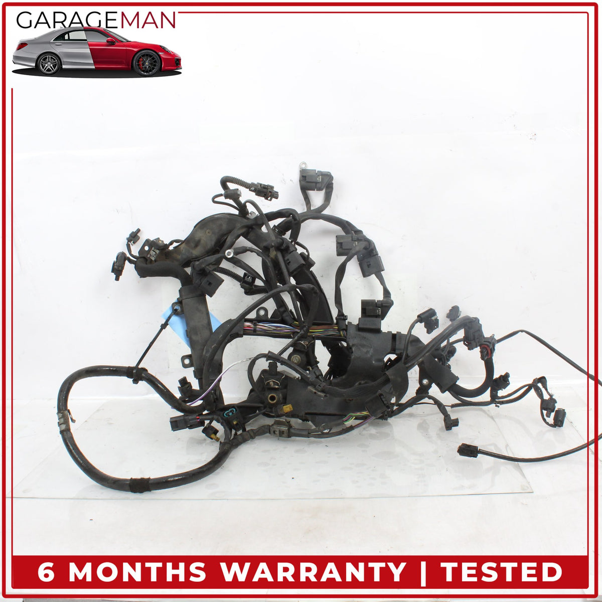 2006-2009 Mercedes W211 E350 M272 Engine Motor Wiring Wire Harness OEM