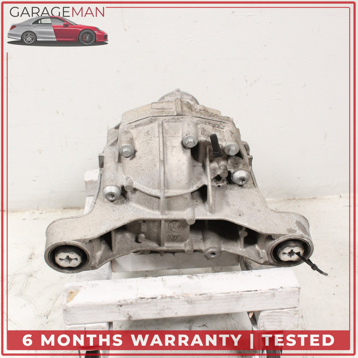 2011-2018 Porsche Cayenne 958 3.6L VR6 Rear Differential Diff Axle Carrier OEM