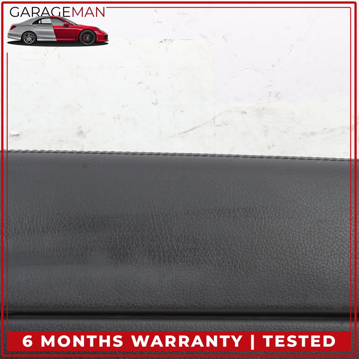 2010-2016 Mercedes W212 E400 Front Center Console Armrest Arm Rest Black OEM