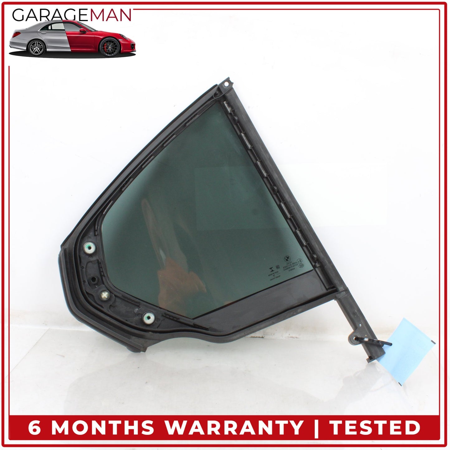 2019-2025 BMW 330i Rear Left Driver Side Quarter Window Glass 7425083 OEM
