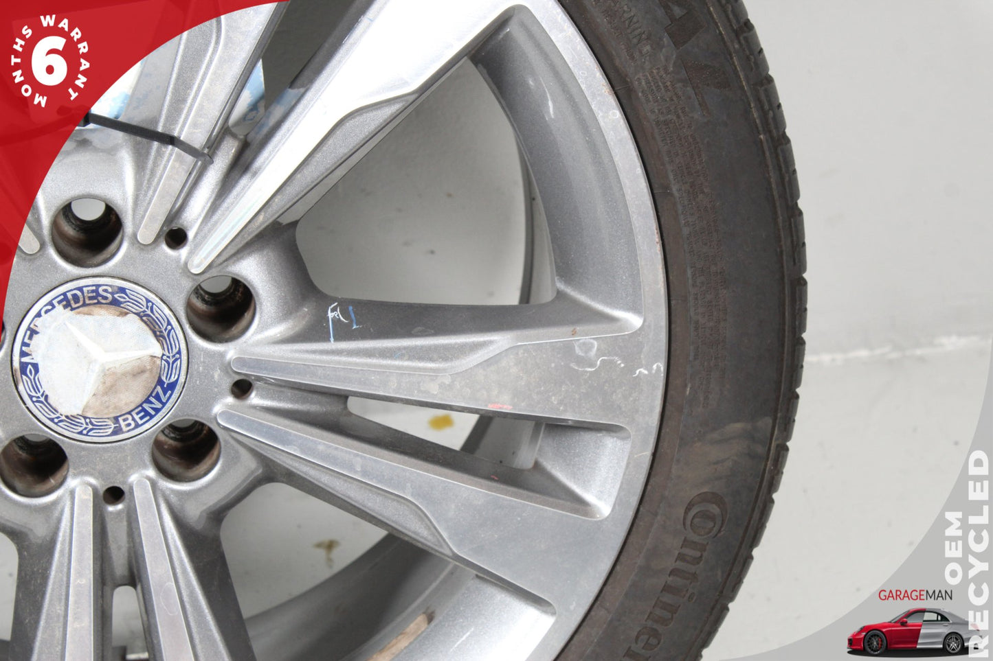 2014-2017 Mercedes-Benz E350 W212 Sedan Wheel Rim w/ Tire 2124015702 OEM