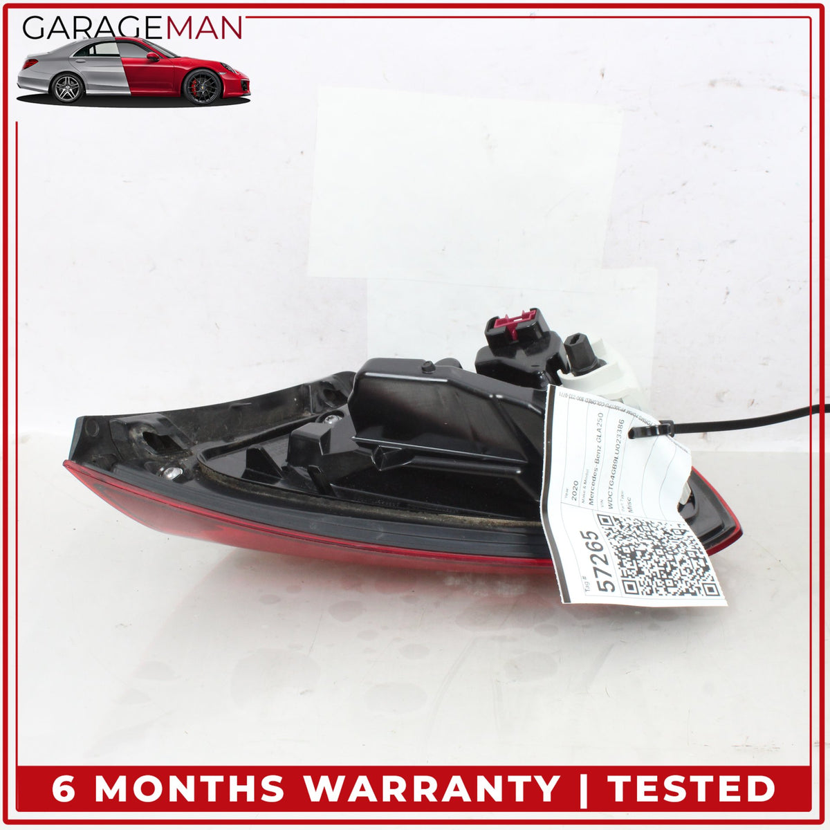 2018-2020 Mercedes X156 GLA250 Rear Left Driver Side Inner Tail Light Lamp OEM