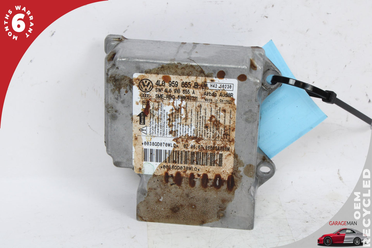 2007-2015 Audi Q7 Airbag Air Bag Sensor Module Unit 4L0959655B OEM