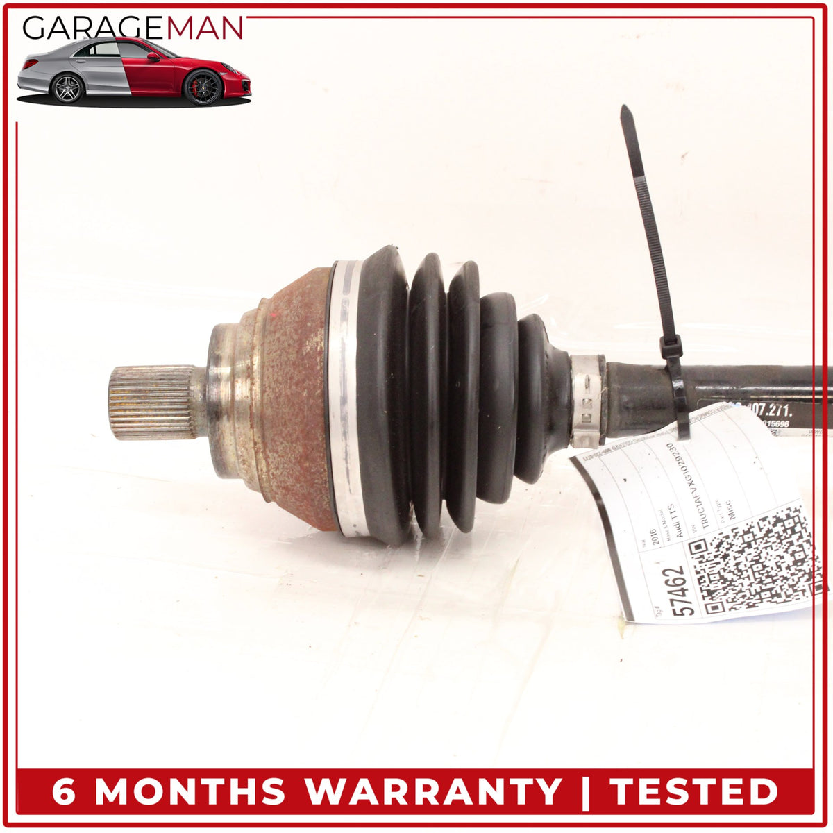2016-2023 Audi TTS 8S AWD Front Left Side Axle CV Shaft 3Q0407271 OEM