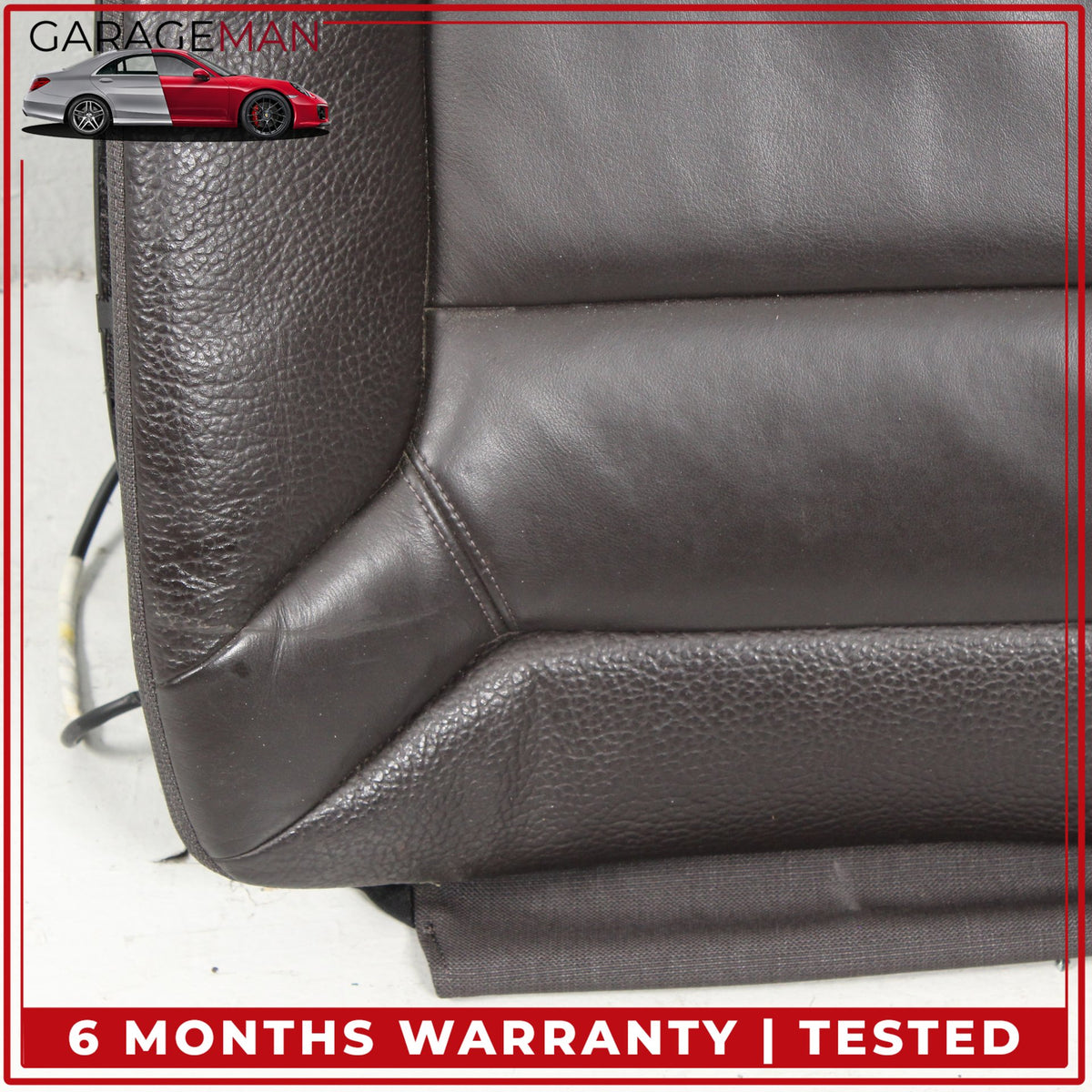 2014-2021 BMW i3 I01 Front Right Side Top Upper Seat Cushion Brown 7365688 OEM