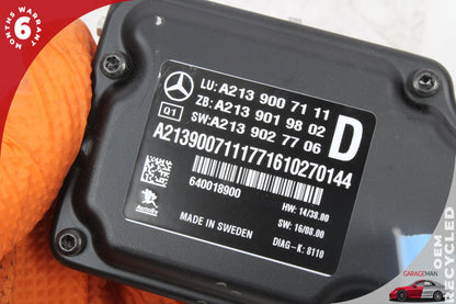 17-19 Mercedes-Benz E400 W213 Wagon Front Windshield Lane Assist Camera 2139007111