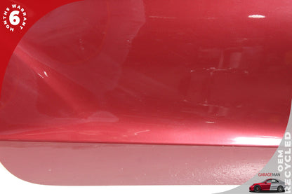2012-2018 Mercedes W218 CLS550 Rear Right Passenger Side Door Shell Red OEM