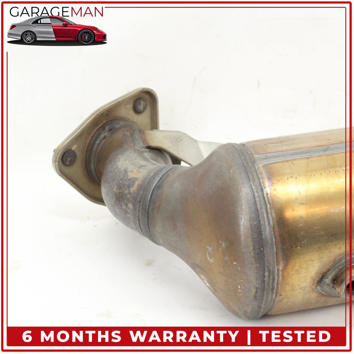 2017-2019 Audi Q7 SUV AWD 3.0L Exhaust System Downpipe Tube Pipe 4M0131703 OEM