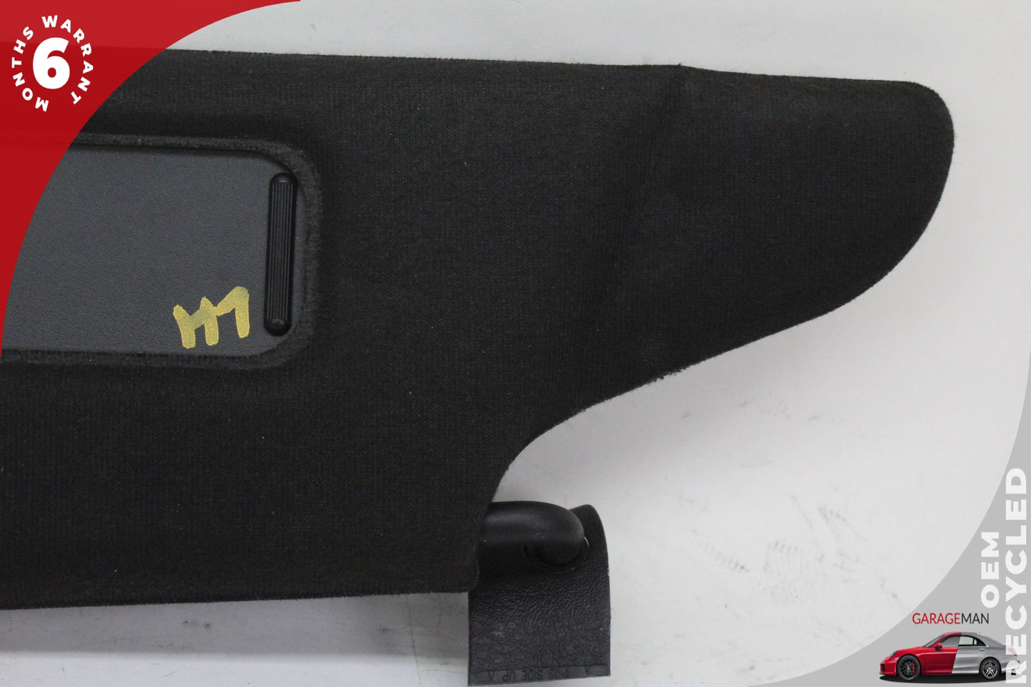 2002-2005 Ford Thunderbird Front Left Side Sun Visor Black 1W637604132ACW OEM
