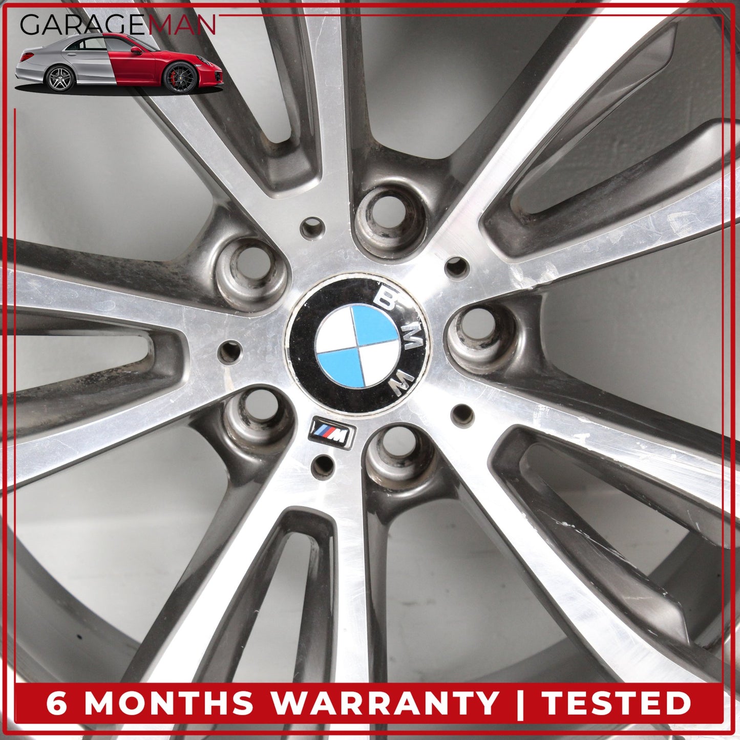 2014-2019 BMW X5 X6 Front Wheel Rim w/ Bridgestone Tire 10JX20H2ET40 7846790 OEM