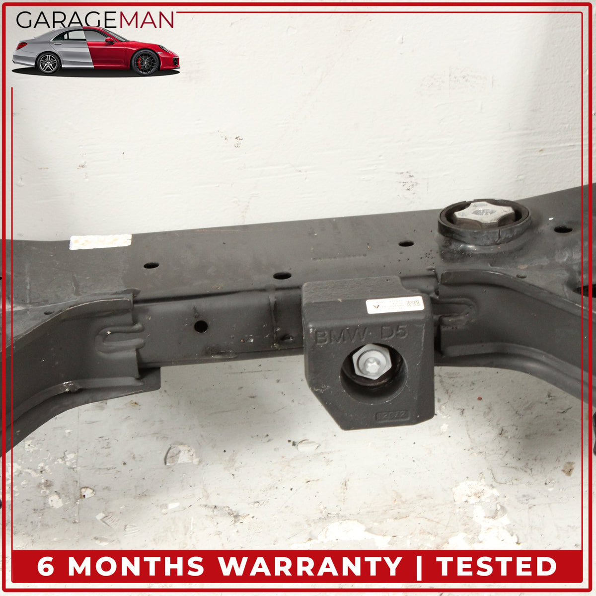 2011-2018 BMW X3 X4 SUV Rear Subframe Sub Frame Crossmember 6857983 OEM