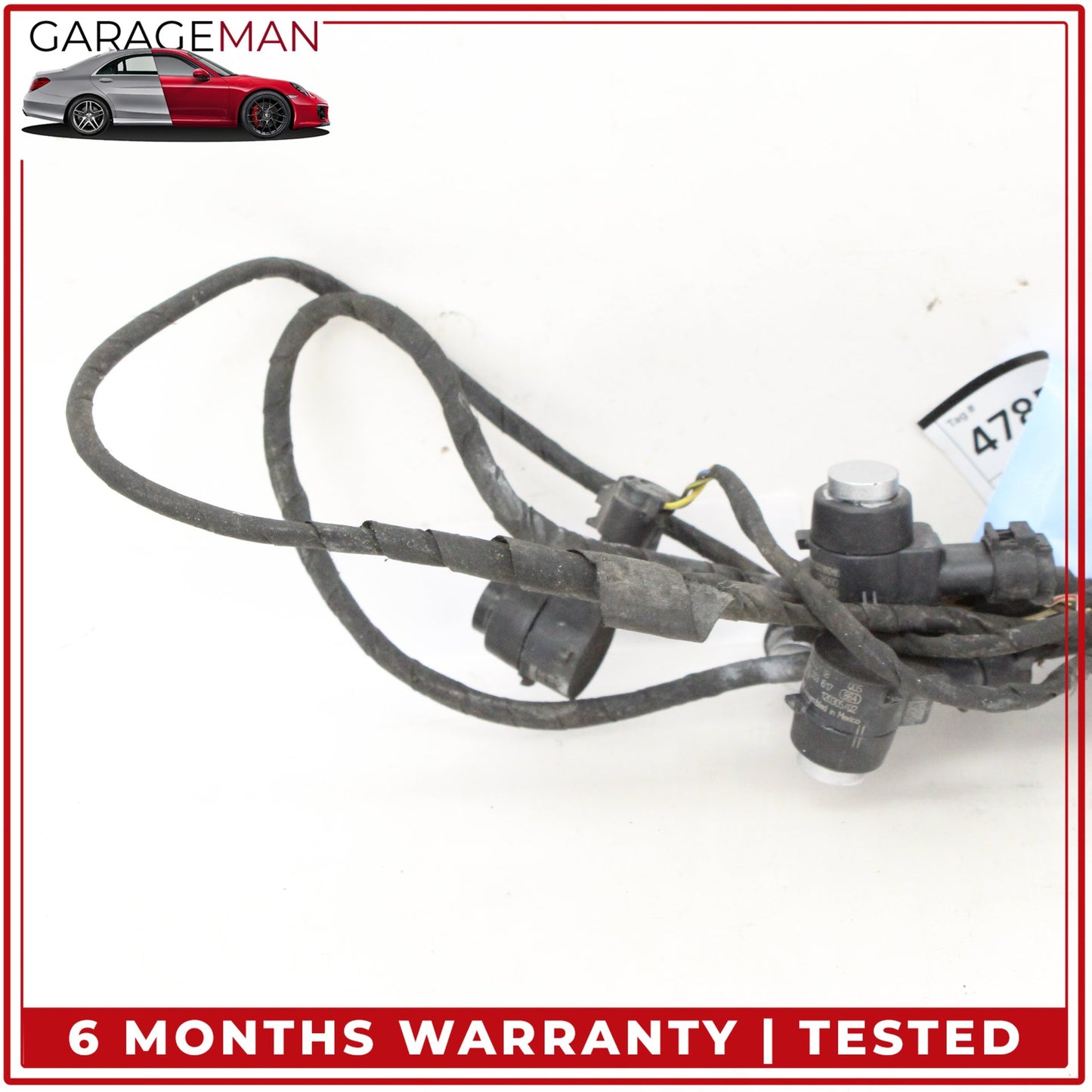 2012-2018 Mercedes W218 CLS550 Front Bumper Parking Wire Harness PDC w/ Sensors