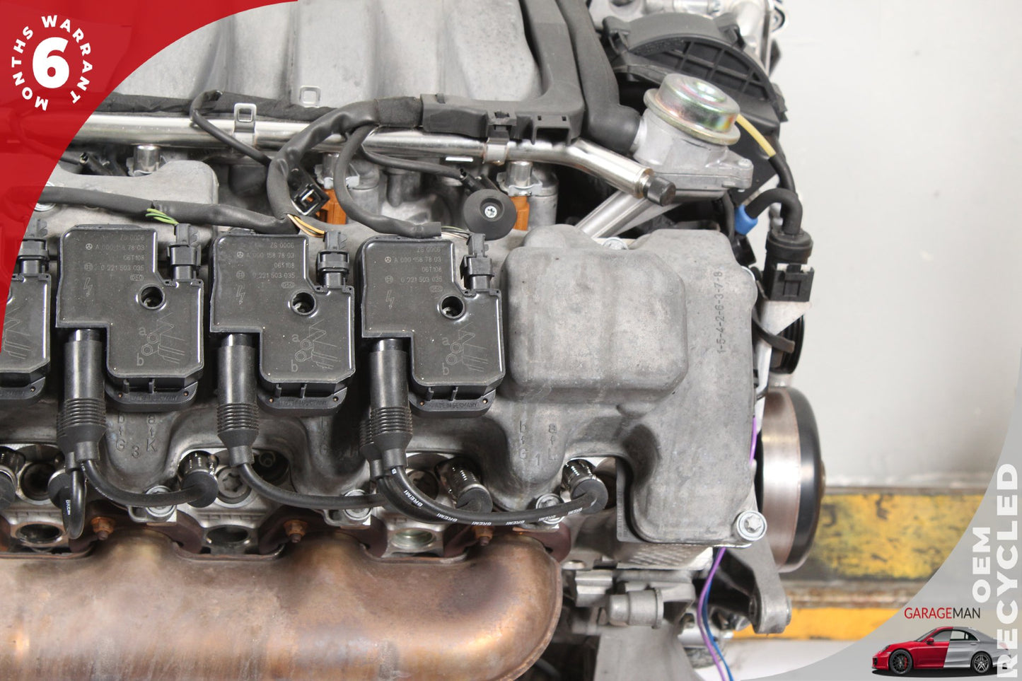 2002-2006 Mercedes-Benz CLS500 W219 RWD 5.0L V8 Engine Motor M113 119 208 OEM