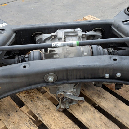 2015-2018 Mercedes-Benz C300 W205 AWD 2.0L Rear Differential Axle Spindle Subframe Bar Assembly OEM
