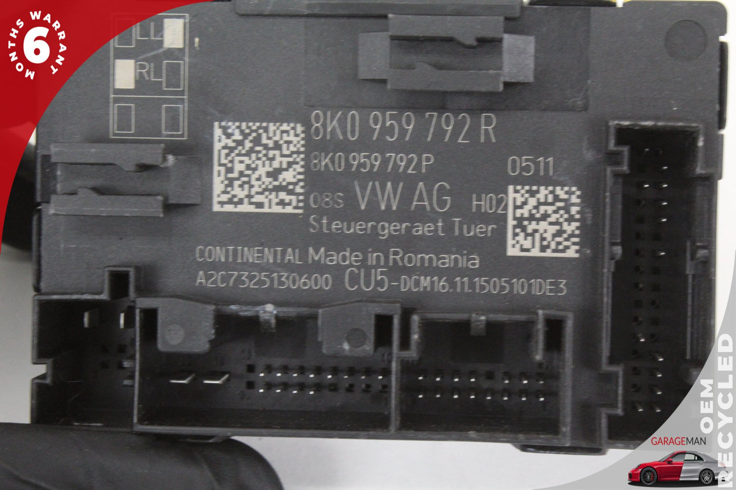 2013-2017 Audi SQ5 8R Front Right Door Control Module 8K0959792R OEM