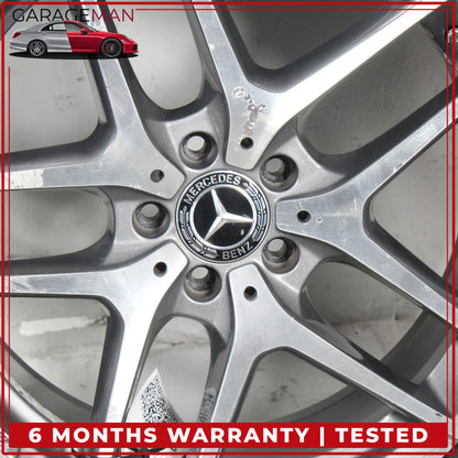 2016-2023 Mercedes X253 GLC300 Wheel Rim w/ Pirelli Tire 8JX19H2 ET38 OEM