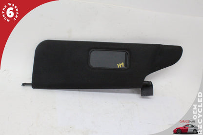 2002-2005 Ford Thunderbird Front Left Side Sun Visor Black 1W637604132ACW OEM