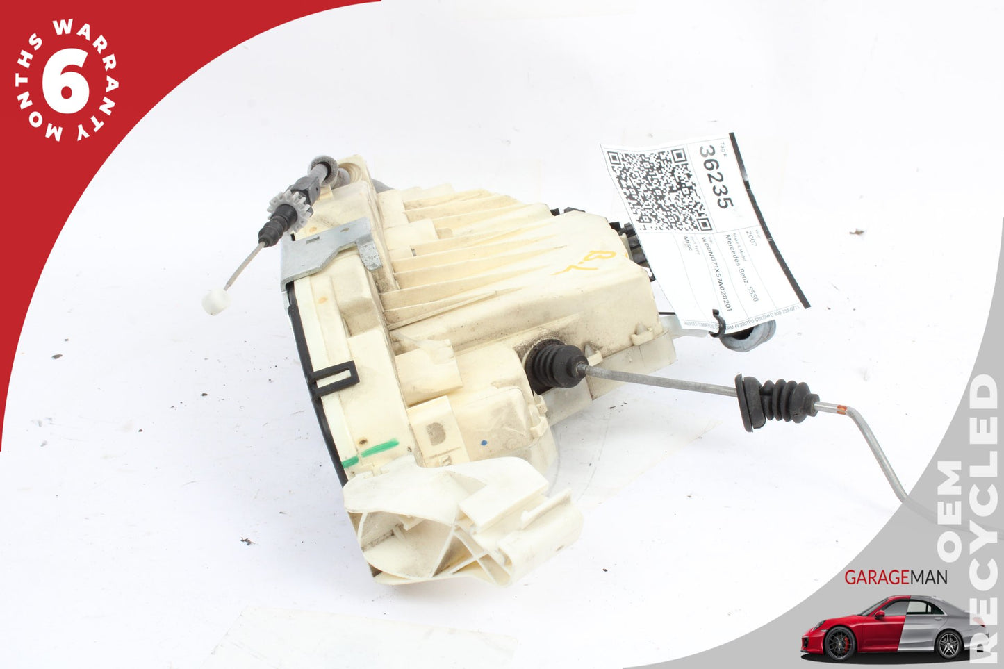 2007-2013 Mercedes W221 S550 Rear Left Side Door Lock Actuator 2217301535 OEM