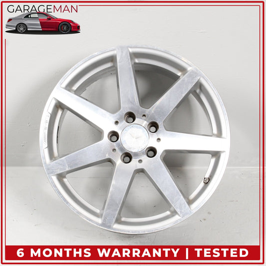 2012-2015 Mercedes W204 C250 Front 7 Spoke Wheel Rim 8JX18H2 ET50 2044019802 OEM