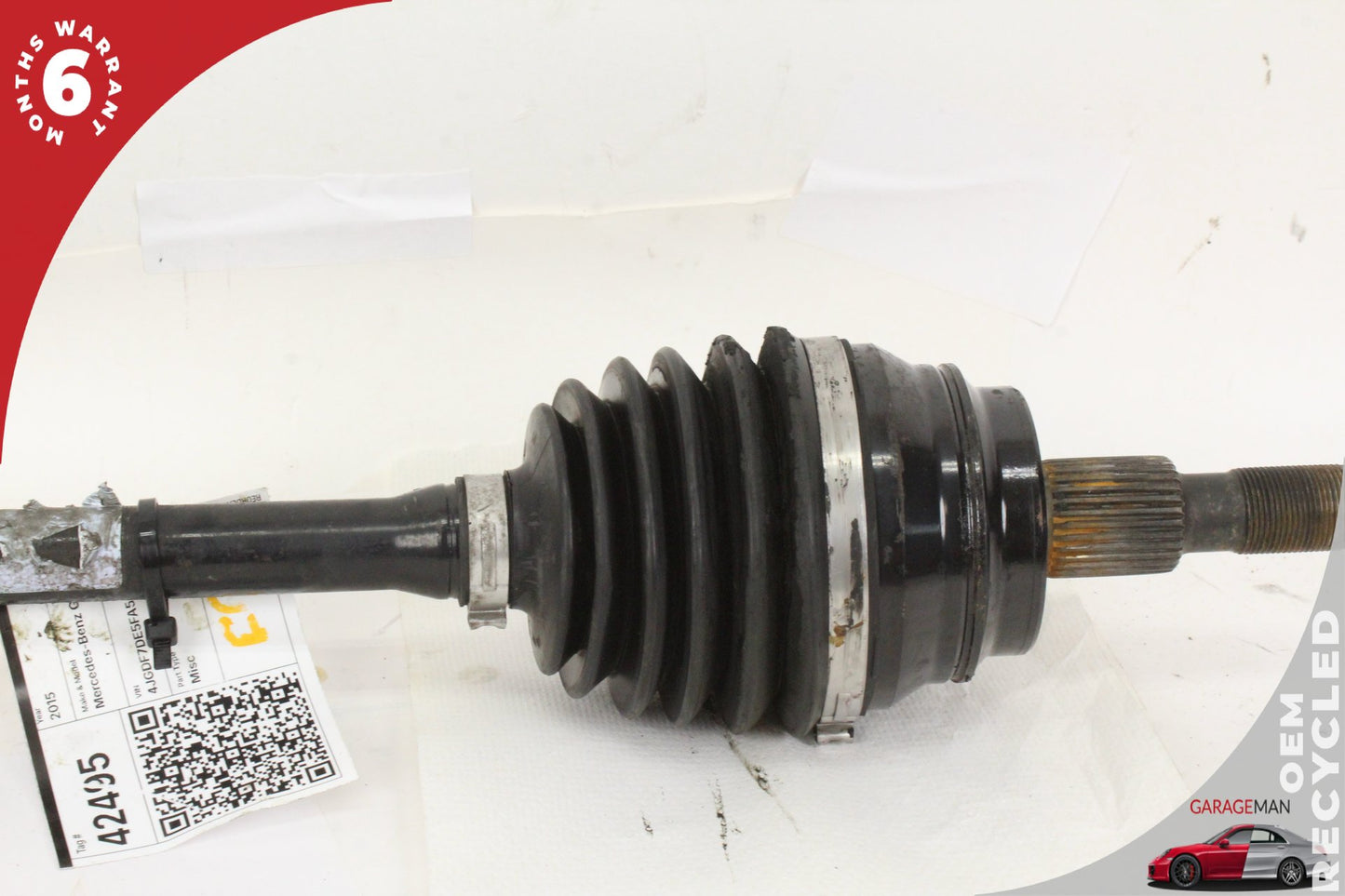 2012-2019 Mercedes-Benz GL550 X166 AWD Front Right or Left Side Axle CV Shaft 1663303300 OEM