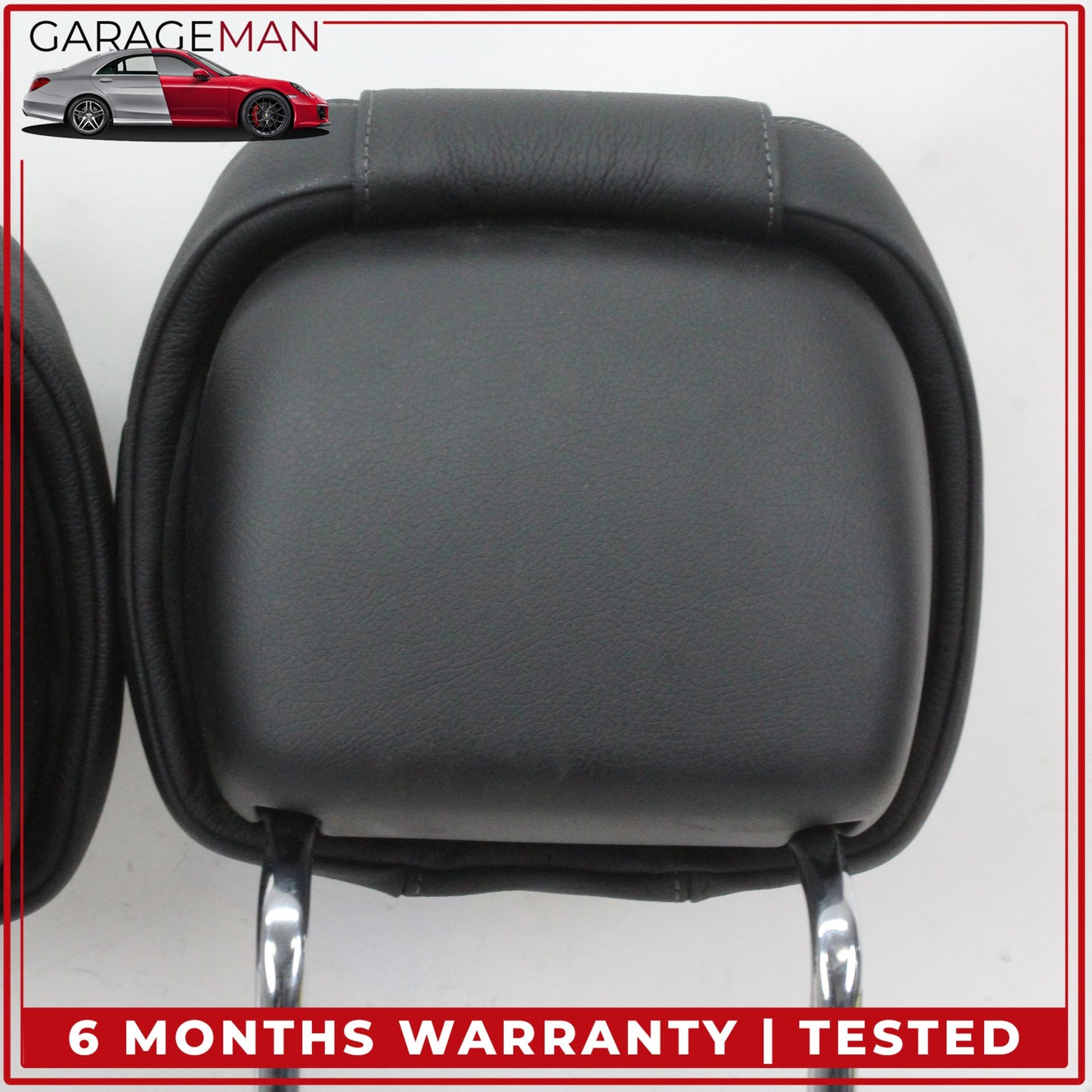 2014-2017 Mercedes W222 S550e Front Left and Right Side Seat Headrest Black OEM