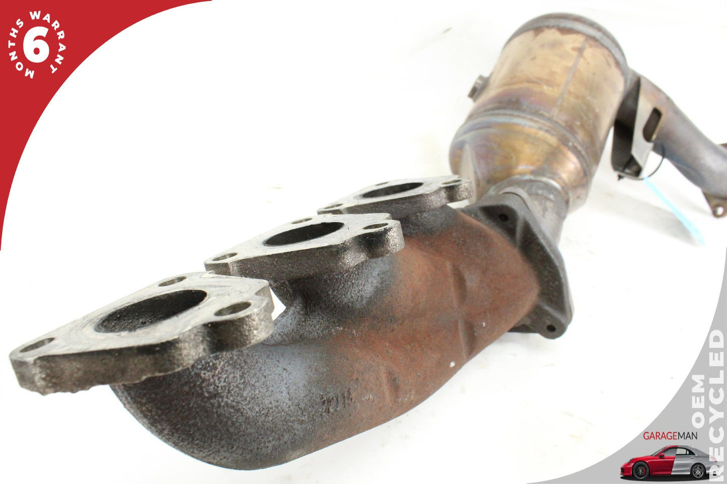 2014-2017 Audi SQ5 8R SUV Front Right Exhaust System Pipe Tube w/ Manifold 4G0131703AF