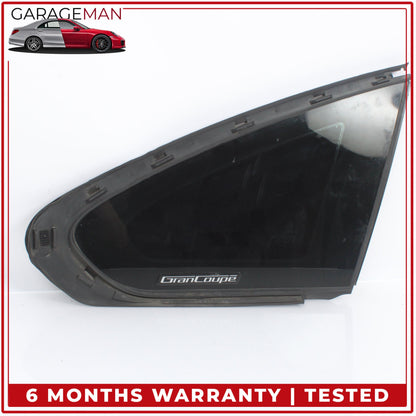 2015-2017 BMW 428i xDrive Gran Coupe Rear Right Side Quarter Window Glass OEM
