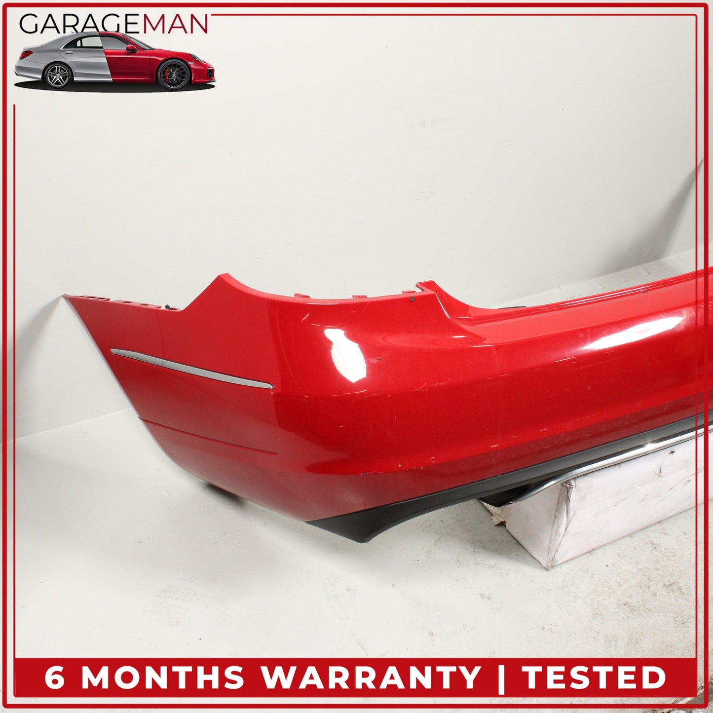 2014-2017 Mercedes C207 E400 E350 E550 Coupe Rear Bumper Cover Red OEM