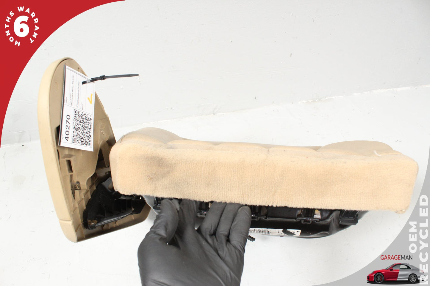2006-2010 Mercedes-Benz ML350 W164 Front Left Lower Bottom Seat Cushion 2519100850