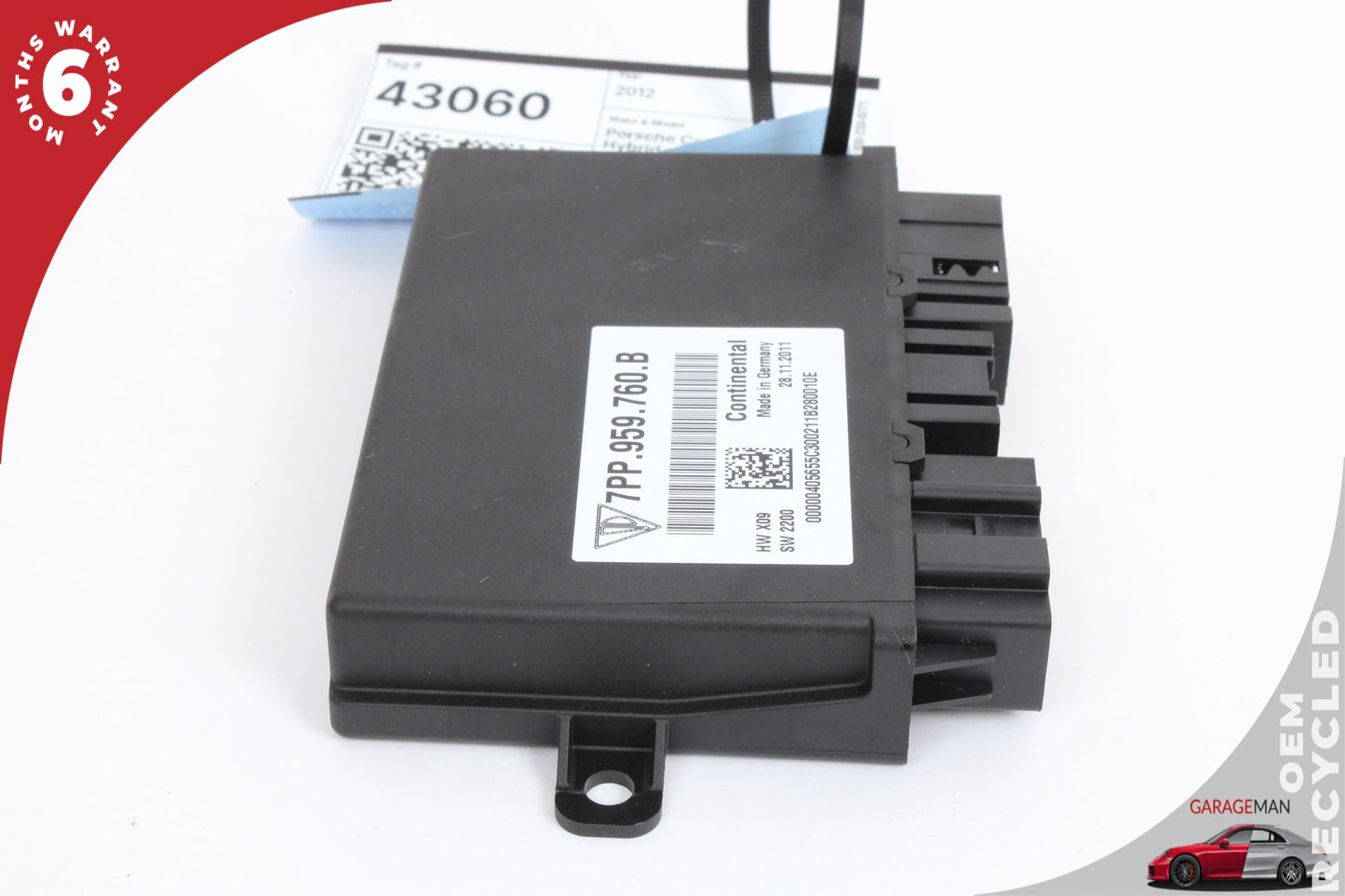 2011-2018 Porsche Cayenne S 958 Front Left or Right Side Seat Control Module OEM