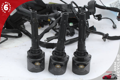 2010-2013 Mercedes W221 S400 Hybrid Engine Wiring Harness w/ Ignition Coils OEM