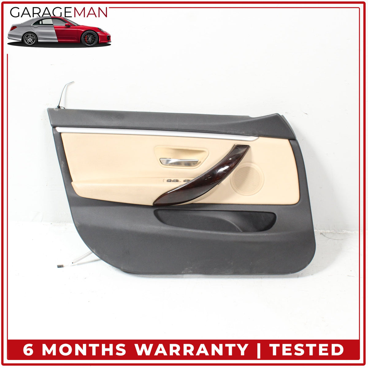 2015-2020 BMW 430i xDrive Gran Coupe Front Left Interior Door Trim Panel OEM