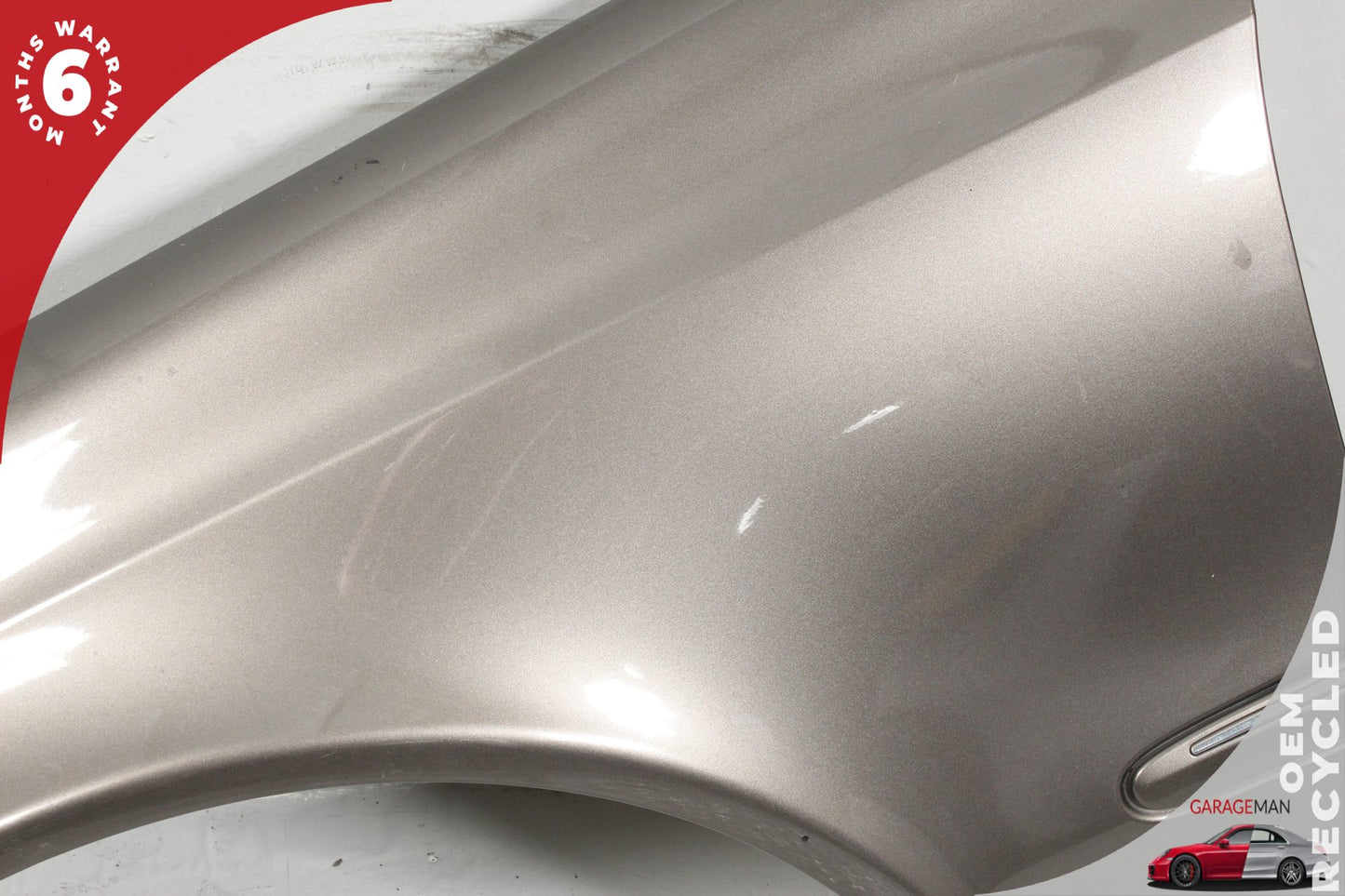 2003-2009 Mercedes W211 E350 Front Left Side Fender Panel Gray 2118801318 OEM