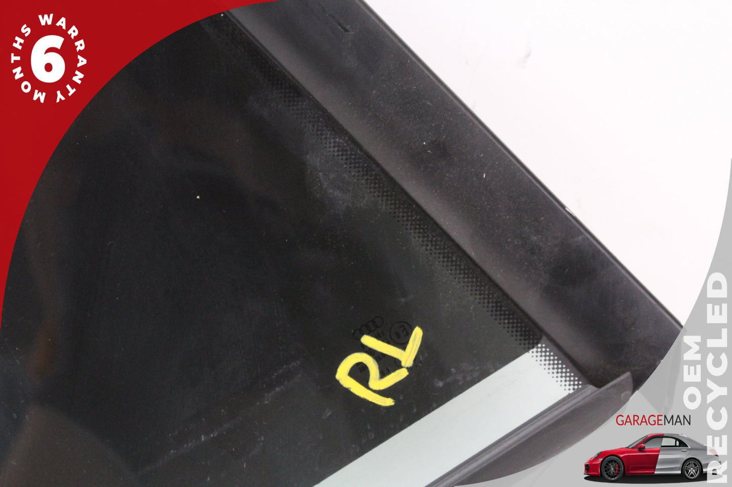 2010-2017 Audi RS5 A5 S5 Convertible Rear Left Side Quarter Window Glass OEM