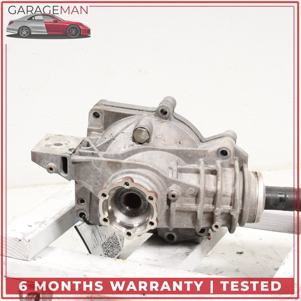 2010-2016 Porsche Panamera 970 AWD Front Axle Differential w/ Drive Shaft OEM