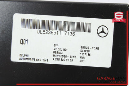 2003-2011 Mercedes ML500 M-Class W164 Sirius Satellite Radio Receiver 2408208189