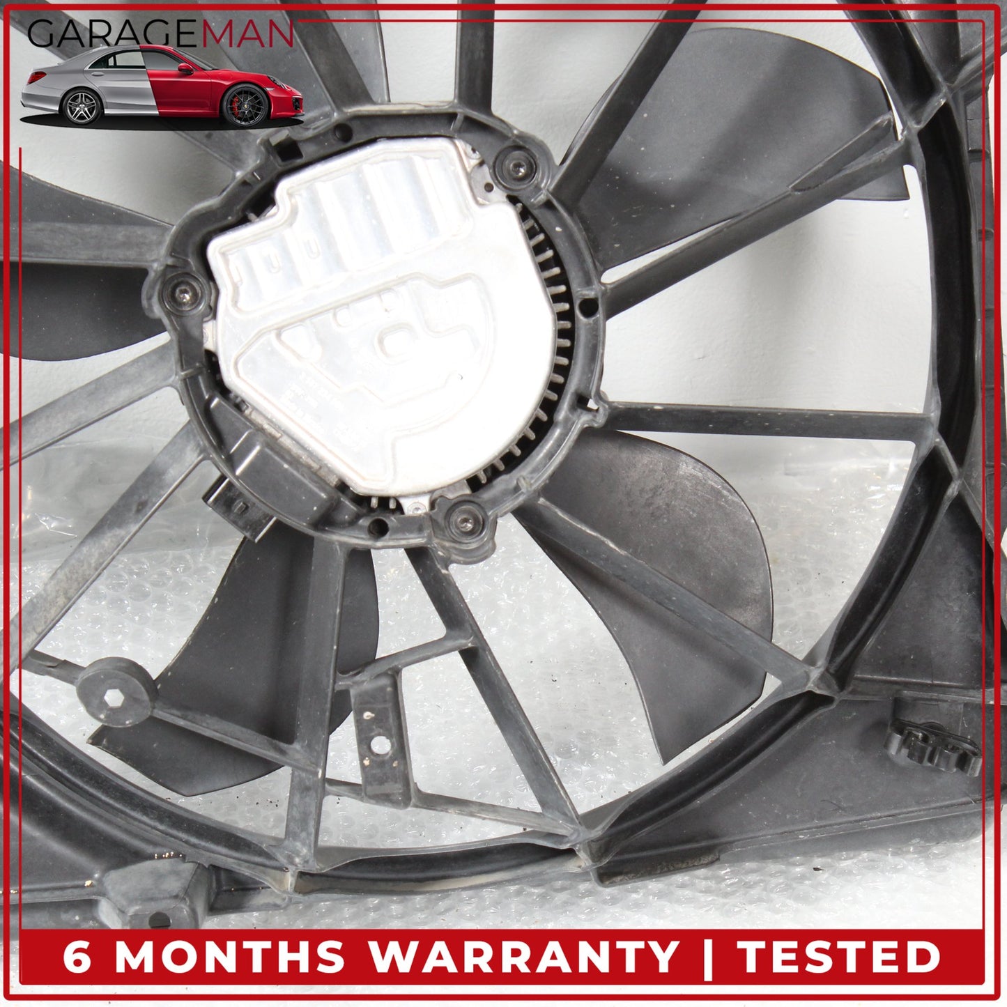 2014-2019 Chevrolet Silverado 1500 Radiator Cooling Dual Fan Motor Assembly OEM