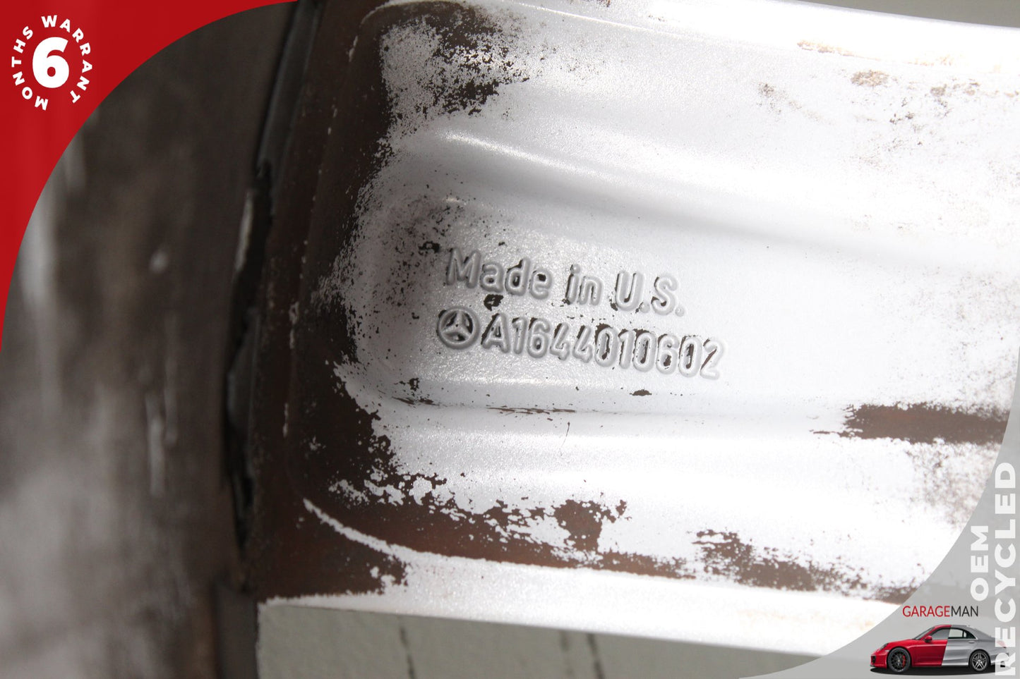 2007-2012 Mercedes X164 GL450 GL320 8 X 18" R18 Wheel Rim Silver 1644010602 OEM