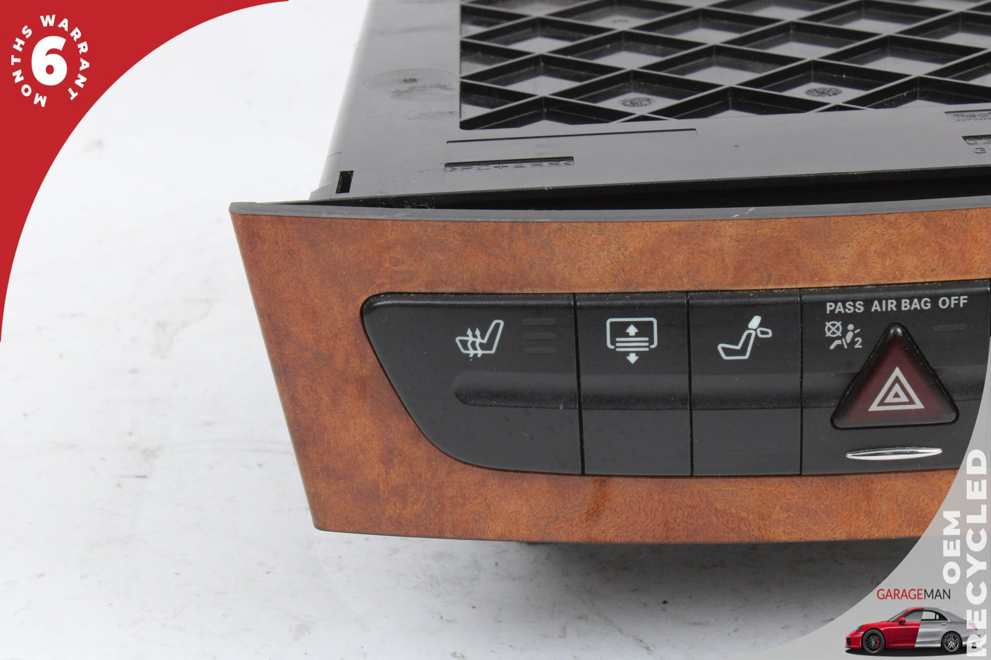 2003-2009 Mercedes W211 E350 Center Dash Hazard Control Switch Panel OEM
