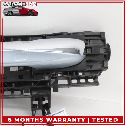 2015-2020 Mercedes W205 C300 Rear Left Side Exterior Door Handle Silver OEM