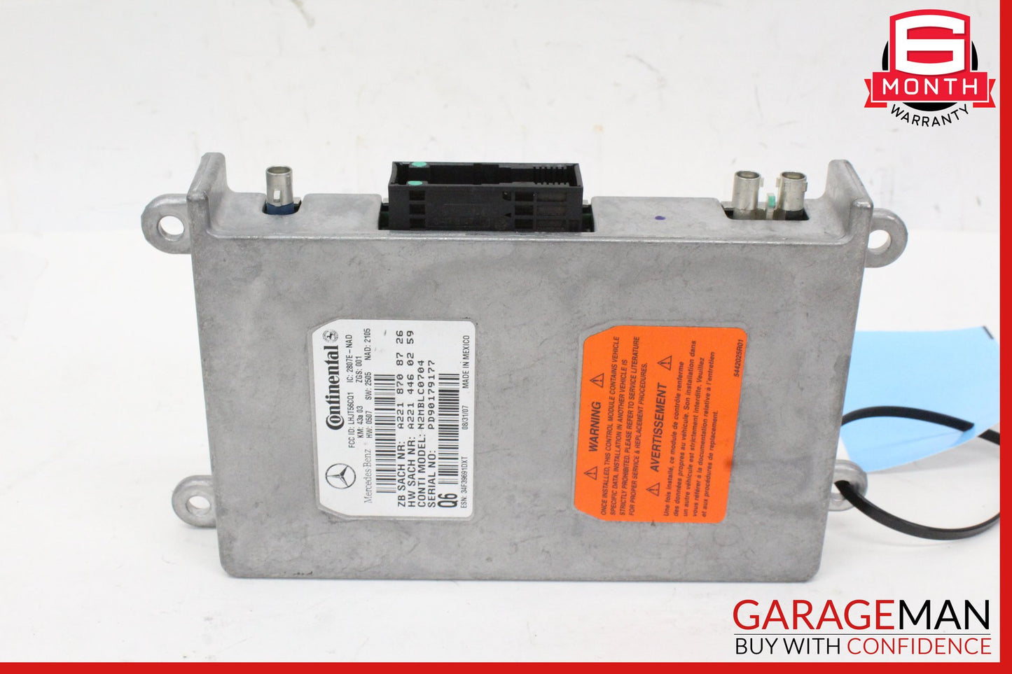 2007-2014 Mercedes-Benz ML350 W164 Voice Communication Control Module 2218708726