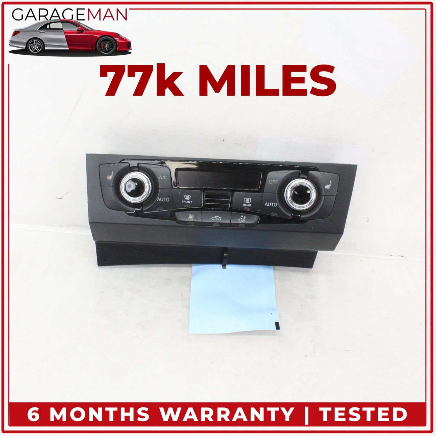 2013-2017 Audi A4 Front AC A/C Temperature Climate Control Panel 8K1820043AQ OEM