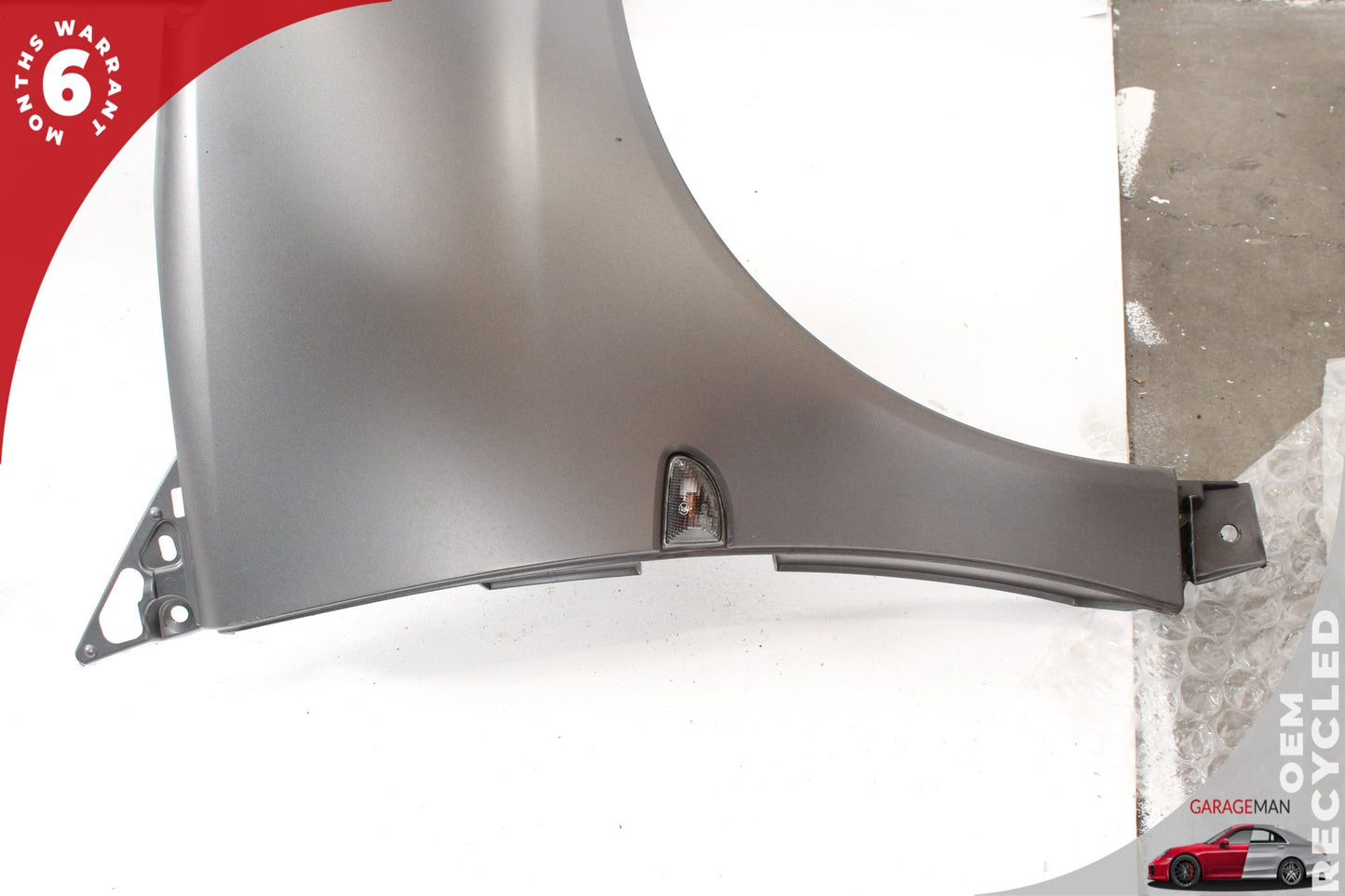 2008-2015 Smart Fortwo 451 Sedan Front Bumper With Fender Complete Titania Grey Matt