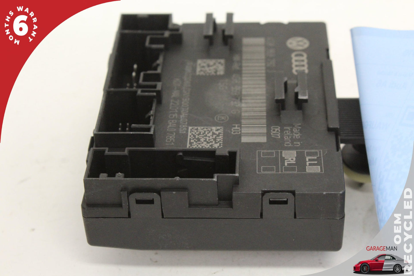 12-18 Audi A6 C7 Sedan Right Front Door Control Module 4G8959792G OEM