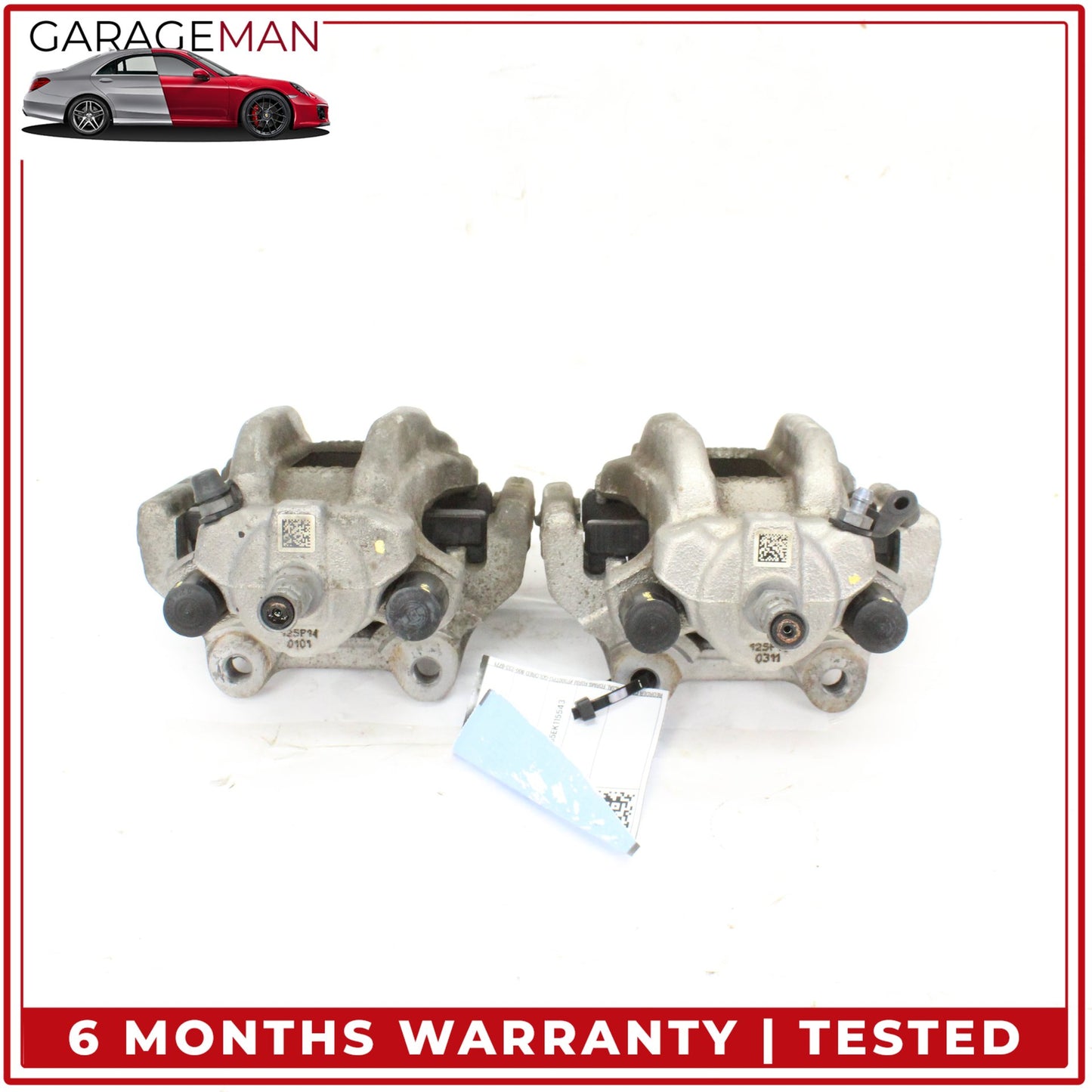 2012-2018 BMW 328i F30 Rear Brake Caliper (set of 2) 6850857 OEM