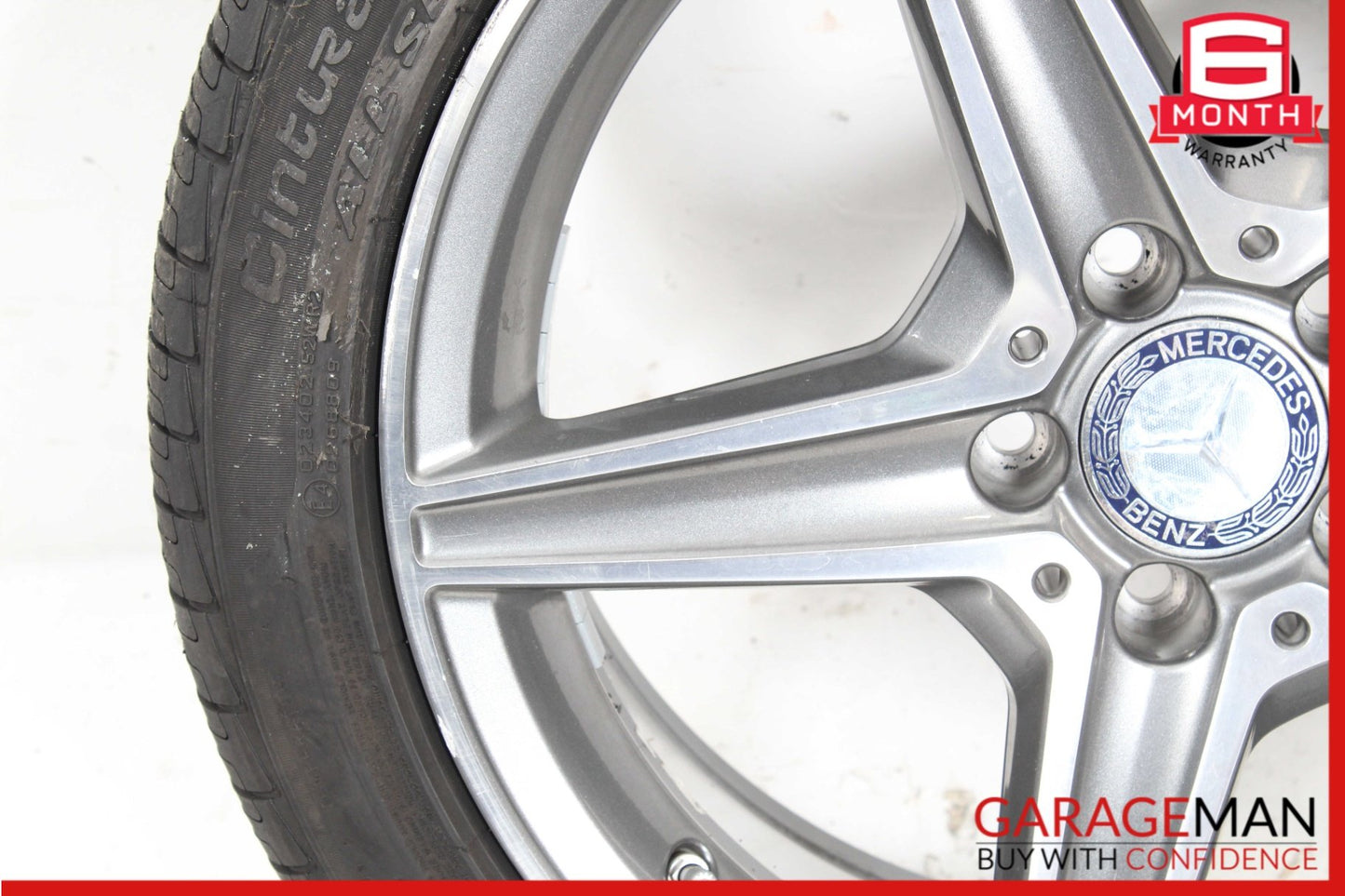 2015-2018 Mercedes W205 C300 Front Wheel Tire Rim 7.5Jx18H2 ET44 2054011100 OEM