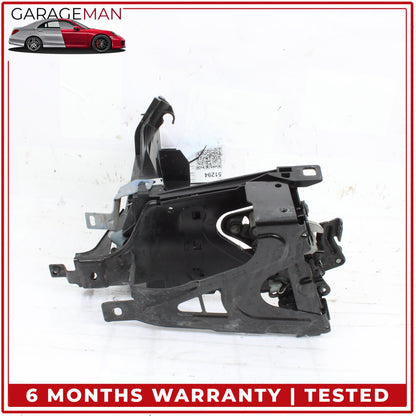 2011-2016 BMW 550i Front Right Head Light Bracket w/ Hood Bonnet Lock Latch OEM