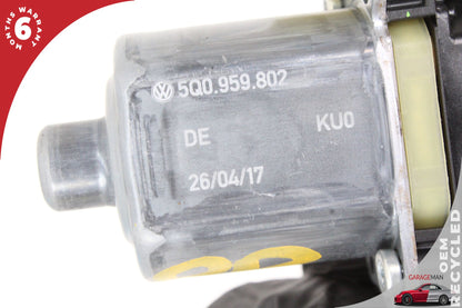 15-24 Audi A3 8V Sedan Rear Right Window Regulator Motor 0130822712 Genuine